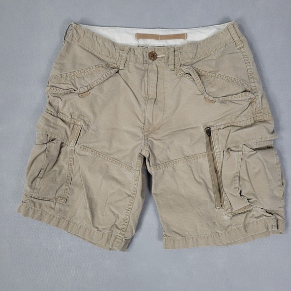 Polo Ralph Lauren Other - Polo Ralph Lauren Mens Tan Cargo Shorts Size 34 x 9" Ripstop